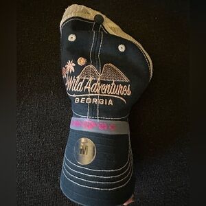 Wild Adventures Georgia hat and shirt combo